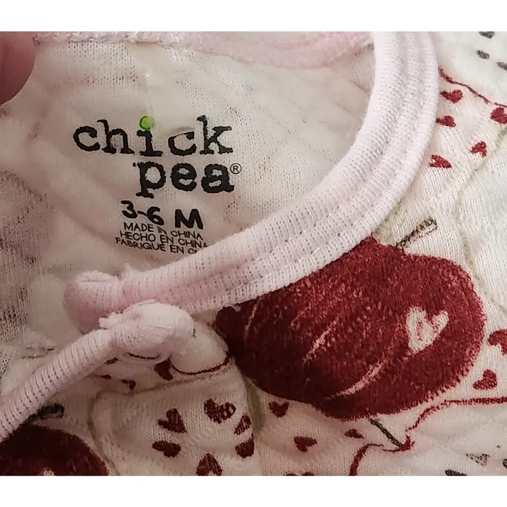 Mixed Brand Name Baby Girl Clothing 3-6M 5 Pieces Quilted Rompers